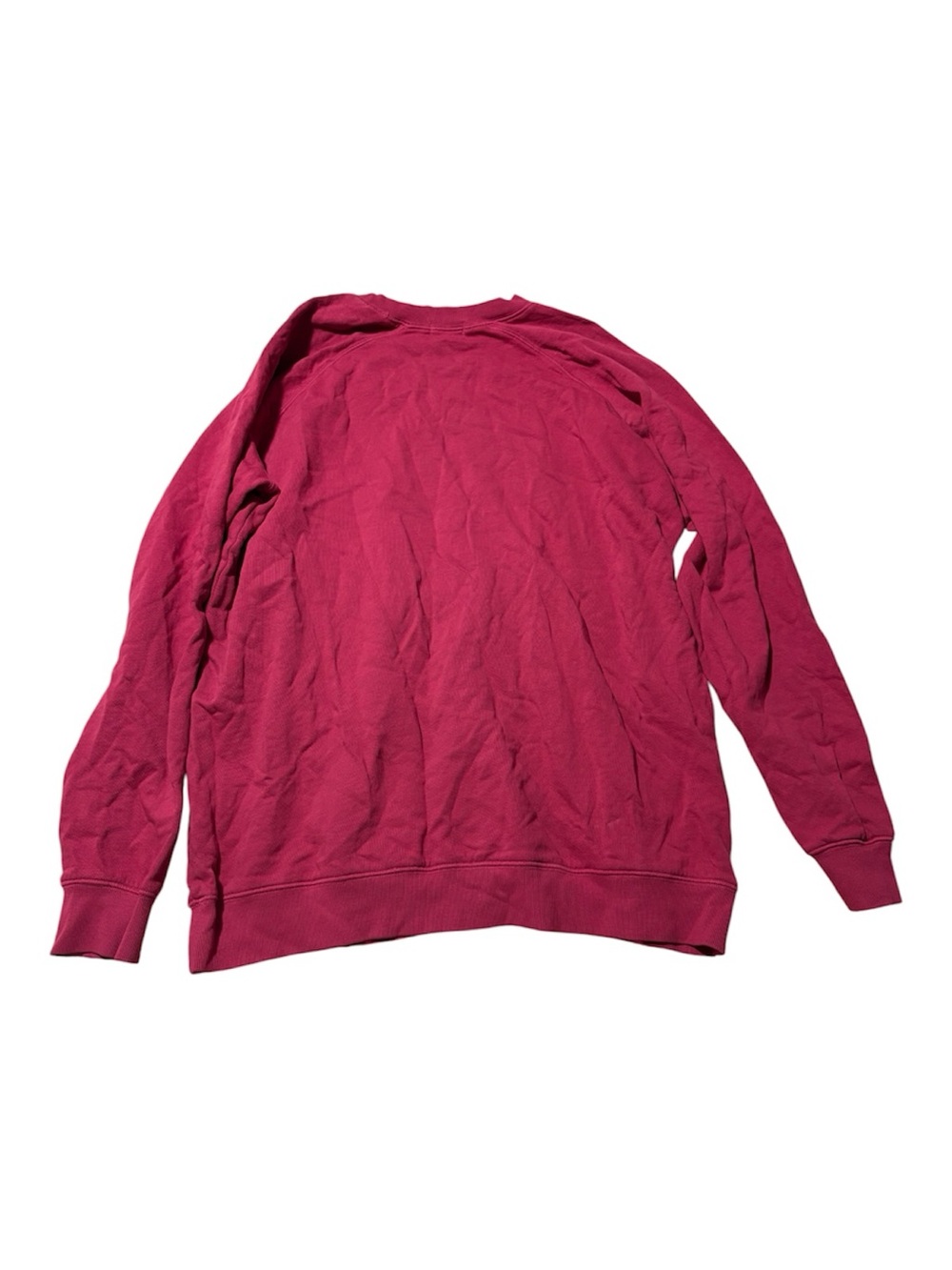 Peloton Women's Sweatshirt - Berry with Blue Floral Graphic - Picture 2 of 5